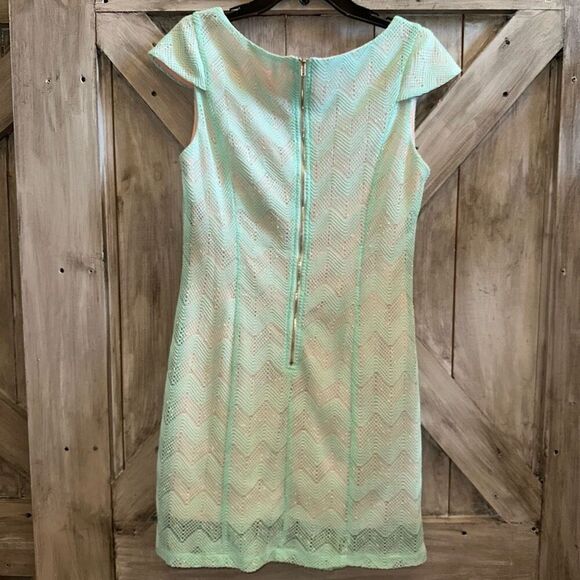 Pink Owl Crochet Lace Dress - Picture 2 of 7